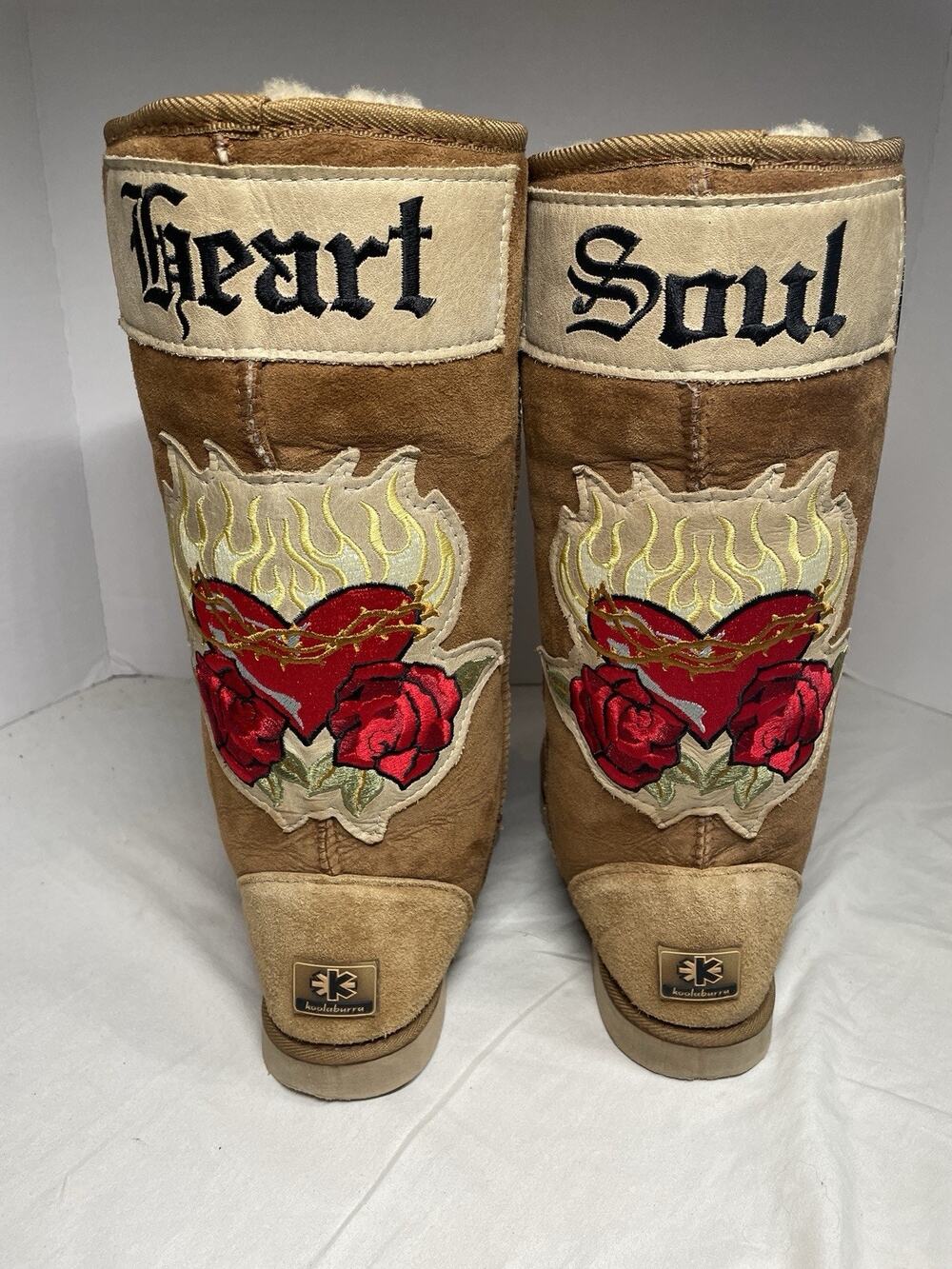 Koolaburra HEART SOUL Sheepskin Boots US 8 UK 7